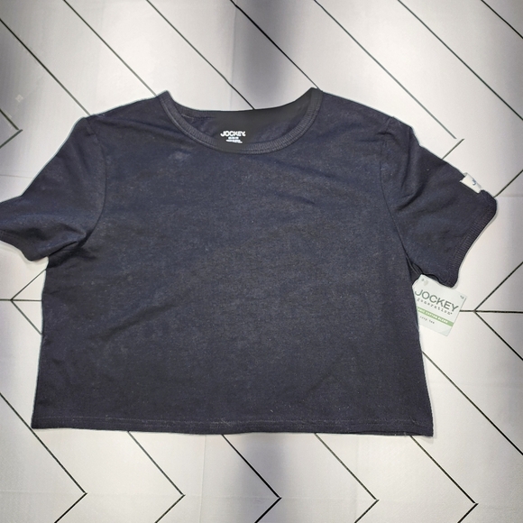 Jockey black T-shirt, women's size M. - Picture 1 of 6